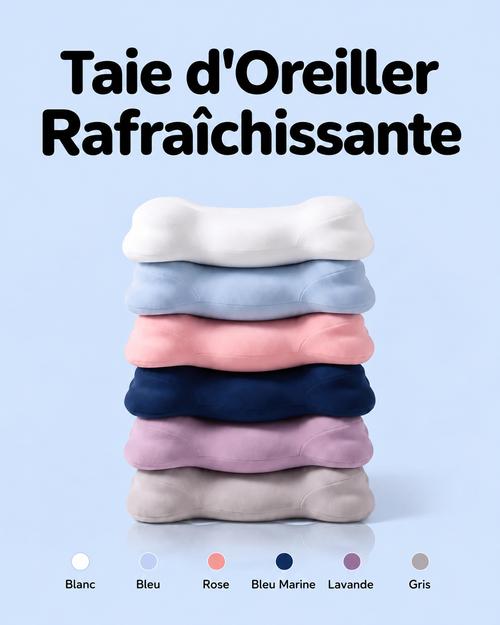 Taie d’Oreiller Nuagex Rafraîchissante