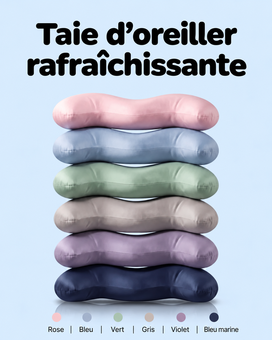 Taie d’Oreiller Nola Rafraîchissante
