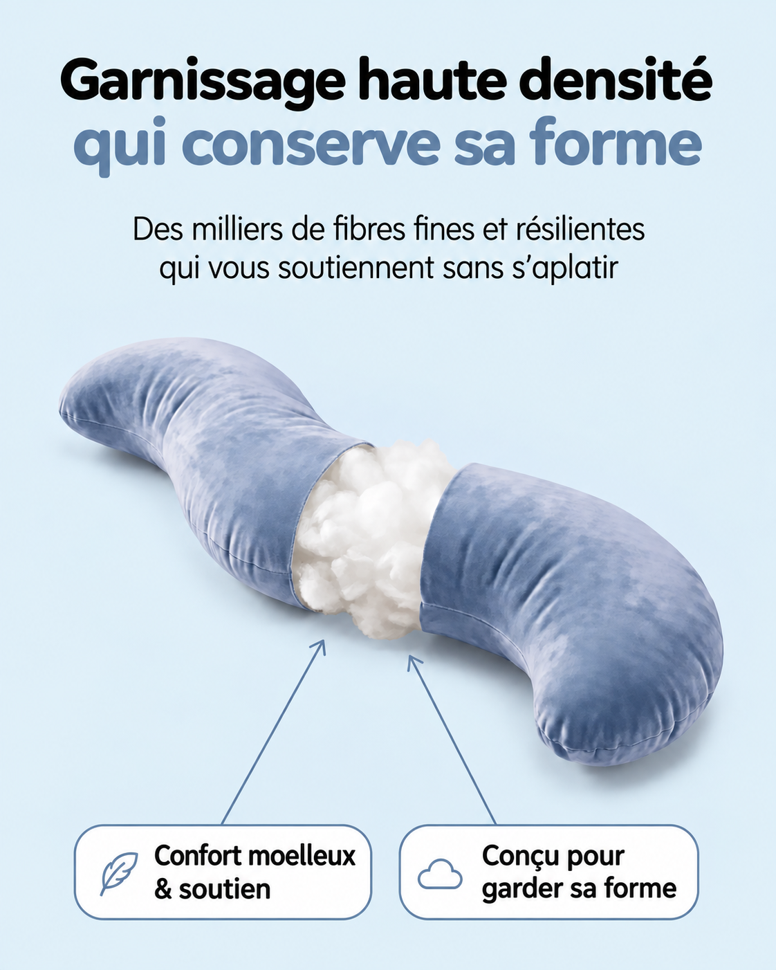 Nola™ coussin de corps